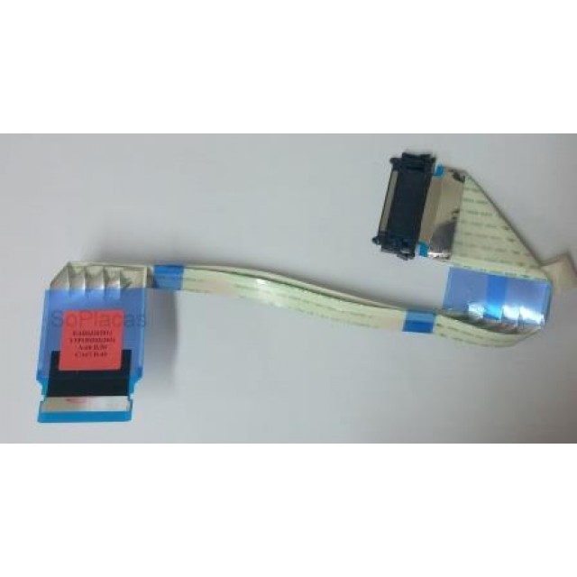 CABO FLAT LVDS 43LF5100 43LF5400 43LF5410 43LF5900 43LF6350 43LX300C EAD63265811 Cabo Flat LG www.soplacas.tv.br